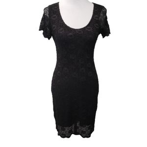 Tiana B. New Black Lace Dress Form Fitting Sz 4P